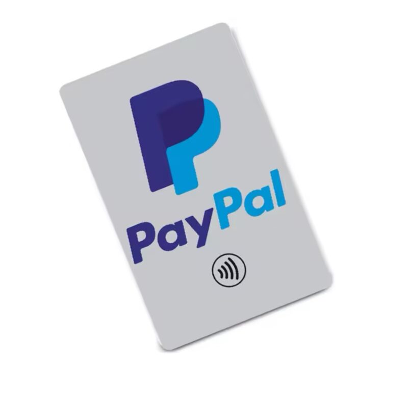 PayPal NFC Karte-Einfach kontaktlos Zahlungen empfangen
